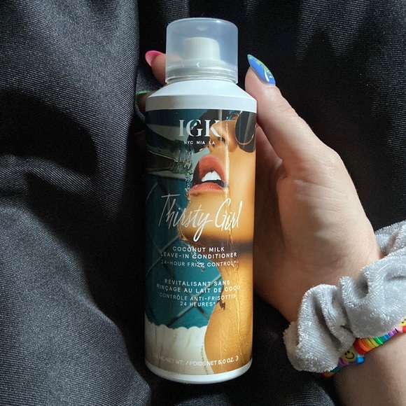 IGK Hair Igk Thirsty Girl Coconut Milk Leavein Conditioner Poshmark